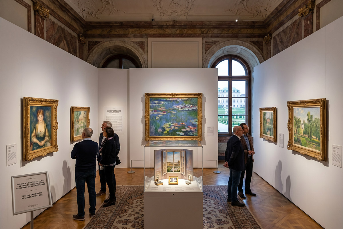 Vienna’s Window to Paris: The French Impressionist Treasures of the Belvedere