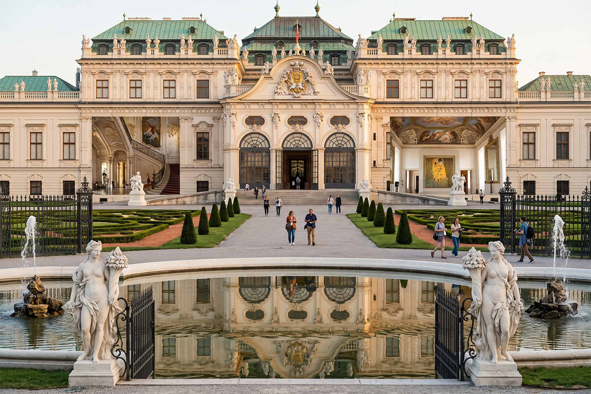 Exploring the Art and Architecture of Belvedere Palace